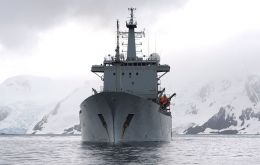 HMS Scott is equipped as a specialist ocean survey vessel, but her highly skilled crew is also able to support Search and Rescue tasks. (Pic MoD)