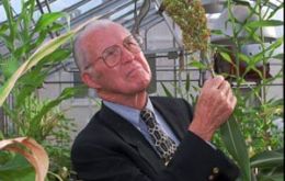 Still active in teaching and research Prof Borlaug helped save hundreds of millions of lives, according to the Nobel Institute