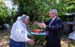 “With Pepe and Lula it is very pleasant to work,” Fernández said, somehow announcing his future role in South American politics