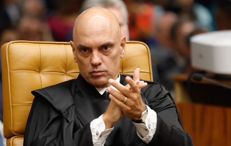 Ironically, De Moraes publishes his decisions through the STF's X account