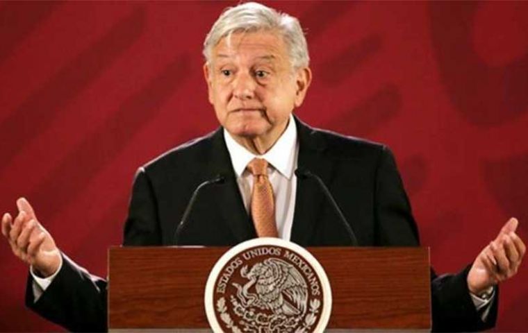 The only thing we ask is that everything is resolved in a peaceful manner, AMLO said