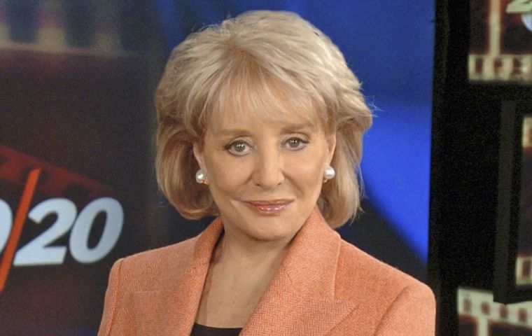 Her US$ 1 million contract with ABC in 1976 made Walters the highest-paid TV journalist at the time 