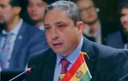 Violent interruptions to democracies need to be “banished from our countries,” the Bolivian delegate stressed