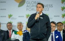 Bolsonaro described Brazil's position as of “equilibrium”, before a global forum on agribusiness in Sao Paulo