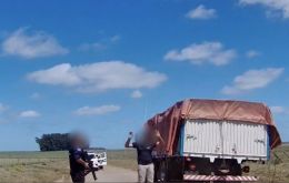 In Uruguay one of the operations involved a vessel heading for Spain and the second a truck with half a ton of cocaine. Apparently the drug was dropped from an aircraft