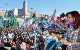 “Someday our Malvinas  will be recovered. There is no colonialism that lasts so many centuries” (Pic Telam)