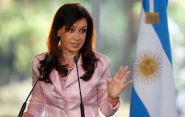 Apparently Cristina Fernandez is now willing to talk about trade with the EU      