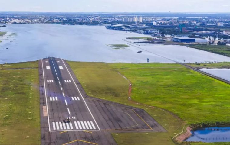 Porto Alegre's Salgado Filho continues not to be operational but flights are serving an Air Force base nearby