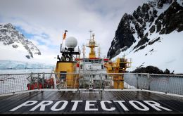 Ex HMS Protector Dave Stone, now 80, one of a party of seven sailors who survived an overturned iceberg, back in 1966