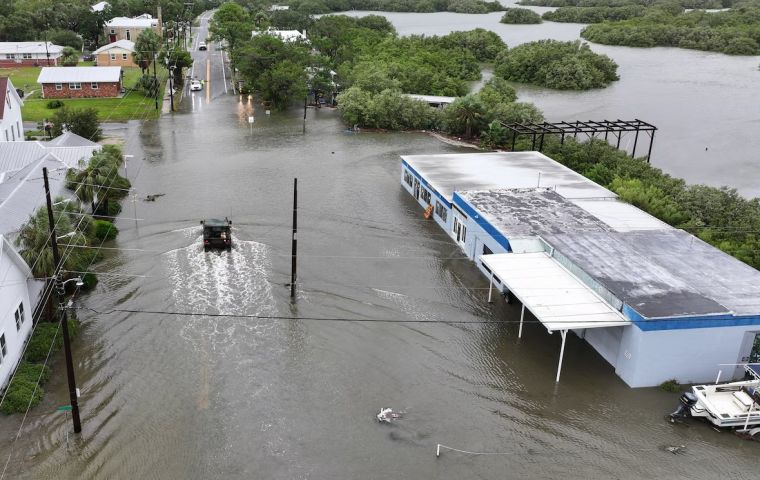 Debby is forecasted to make landfall again on Thursday in South Carolina