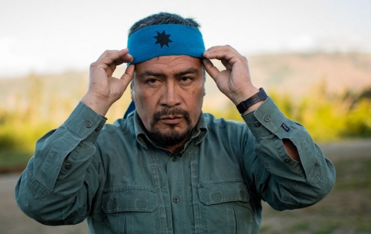 Llaitul, 56, is one of the founders of the CAM, the oldest radical group in southern Chile claiming to defend ancestral land rights