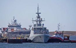  The River Class vessels docked at Mare Harbor (Pic BFSAI)