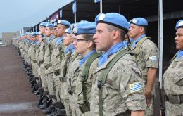 Montevideo will particularly monitor Uruguay's peacekeeping forces in Congo, where the main outbreak was reported, Rando said