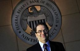 Fed member Narayana Kocherlakota said he did not think the Fed's preferred measure of inflation would reach 2% until 2018