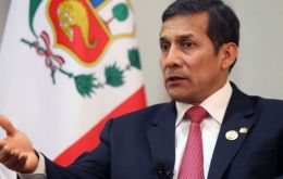 Peruvian president Ollanta Humala, close friend of Brazil but not an ally  