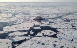 Traces of 17 different types of plastic were found in frozen seawater. Micro-plastics are tiny plastic pieces under five millimeters long. 