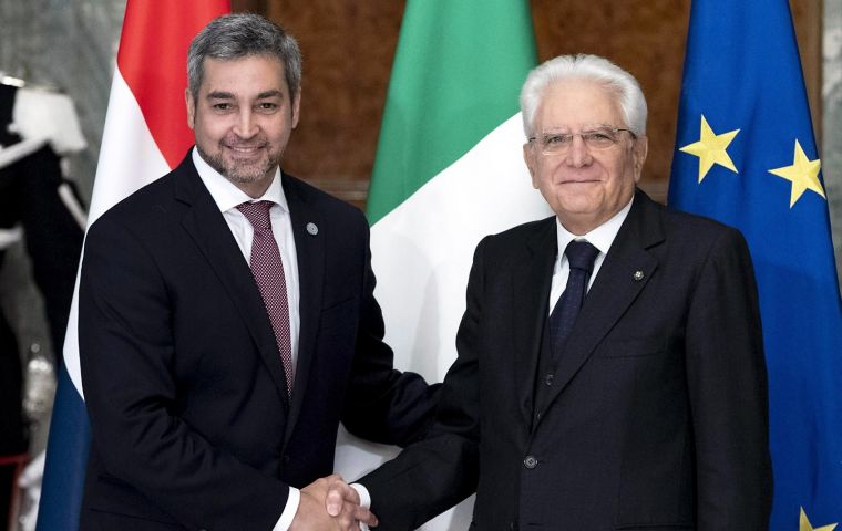 Abdo and Mattarella are to have lunch Friday and Saturday