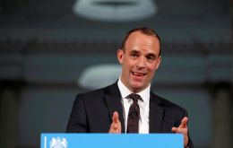 Mr Raab vowed to increase the frequency of talks with Mr Barnier when he took over the job in July, following the resignation of David Davis