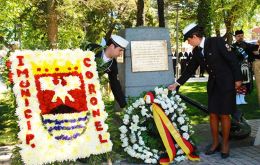 The Chilean Navy, Municipality of Coronel and the British Embassy organized a service of commemoration in Coronel attended by more than 300 people.