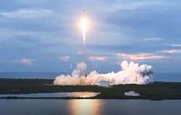 SAOCOM-1B deployed from the Falcon 9's upper stage as planned 14 minutes after liftoff