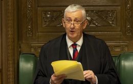 Sir Lindsay Hoyle, Speaker of the UK House of Commons 