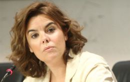 Deputy PM Soraya Saenz Santamaria headed the table that made the announcements