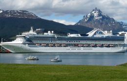 Dante Querciali said there was a very marked growth in cruise activities, “even compared to 2019 which was a historic season for Ushuaia”