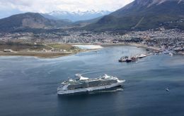 “Since Antarctic cruises receive 100% of logistics support here and the two oceans cruises also significant support,” Murcia said.