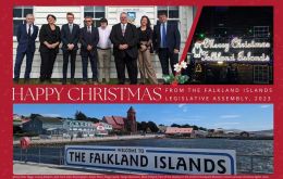 The Legislative Assembly Xmas photo and card 