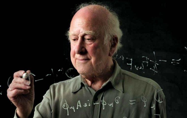 The University of Edinburgh where Higgs was emeritus professor said he died Monday after a short illness.